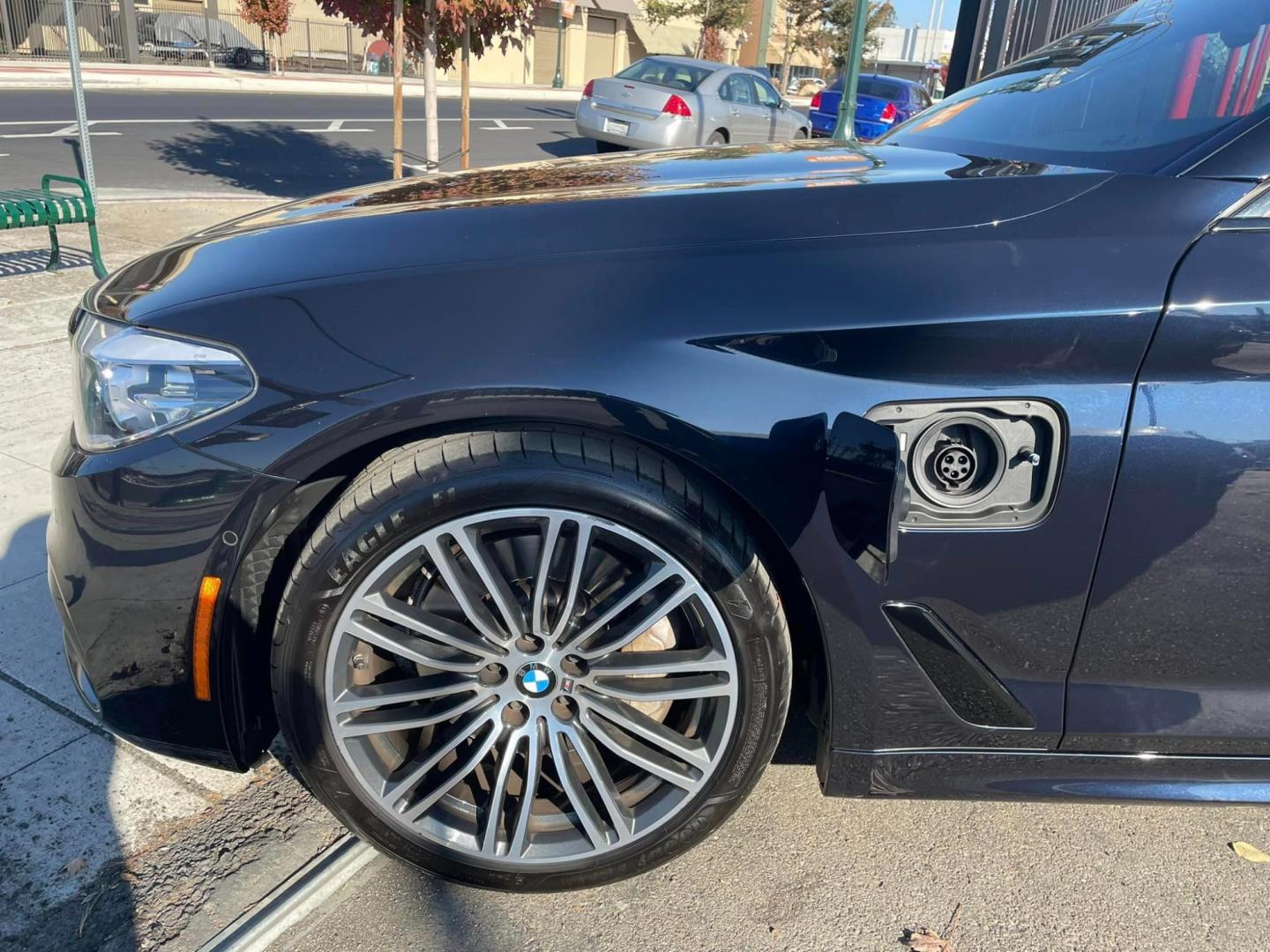 2019 Blue BMW 5-Series (WBAJA9C53KB) , located at 744 E Miner Ave, Stockton, CA, 95202, (209) 944-5770, 37.956863, -121.282082 - PLUS TAXES AND FEES - Photo#3